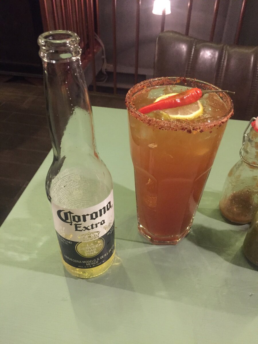 Коктейль для людителей Мексики и погорячее!