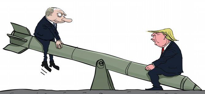 Ракетные потягушки между США и Россией.