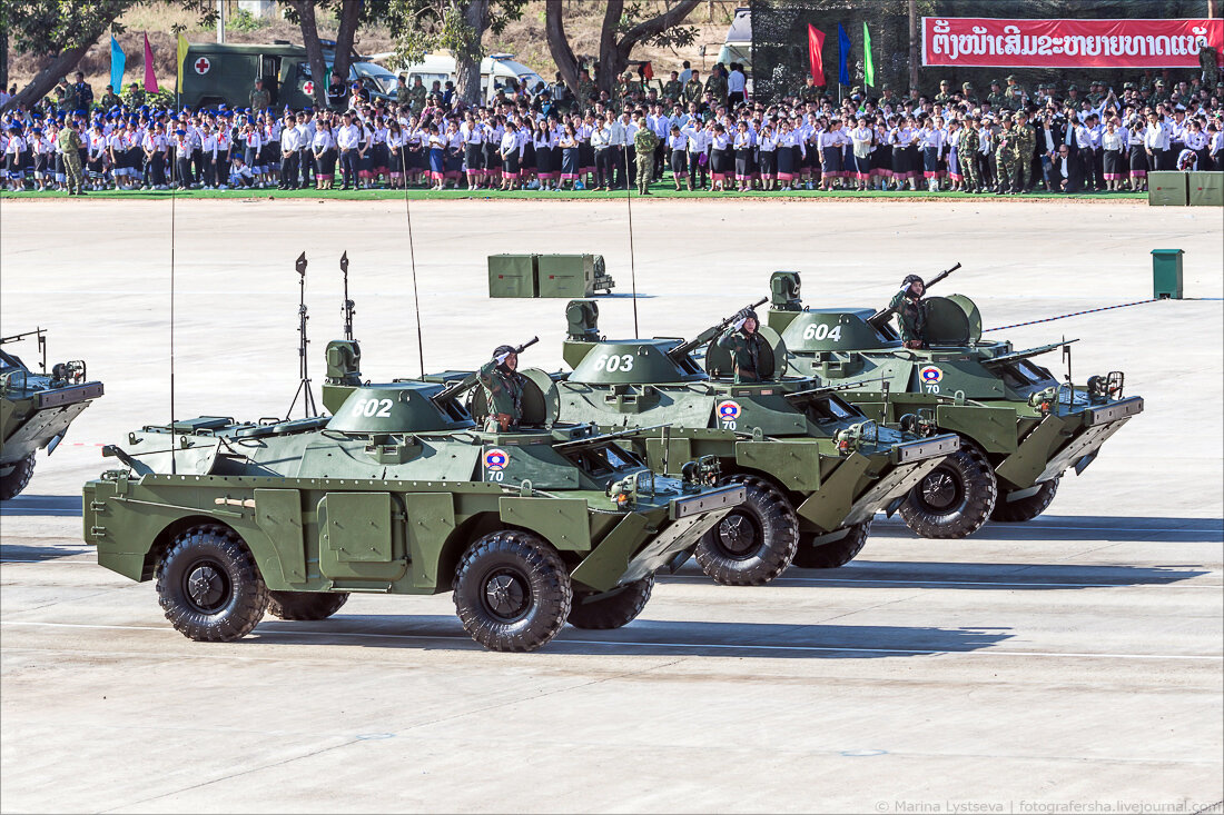 Белые Орлы и БРДМ-2М: больше российской техники для Лаоса | Военные Машины  | Дзен