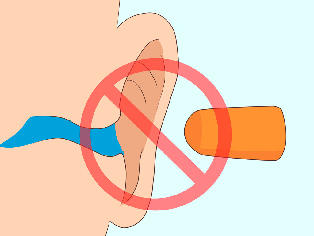 В ухо попала вода