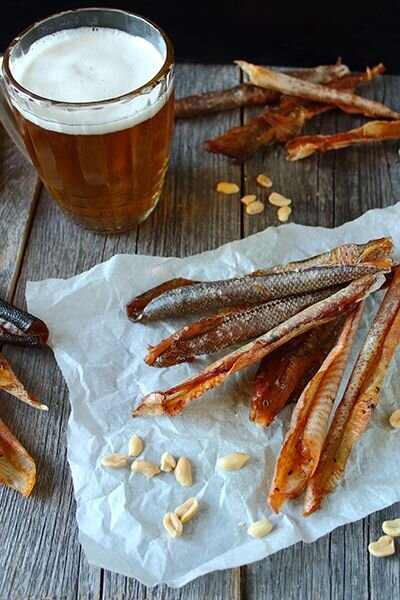 Похудеть на пиве и соленой рыбе