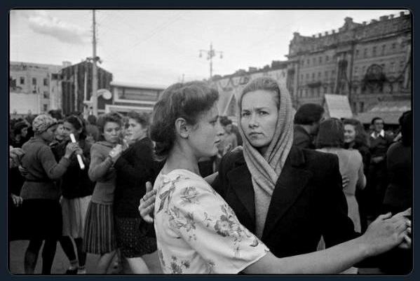 Москва без мужчин, погибших на войне. 1947 года