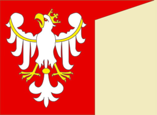 Флаг королевства Польша.