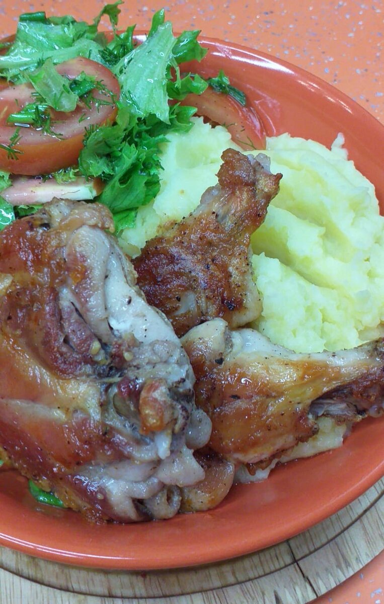 Жаренная курочка