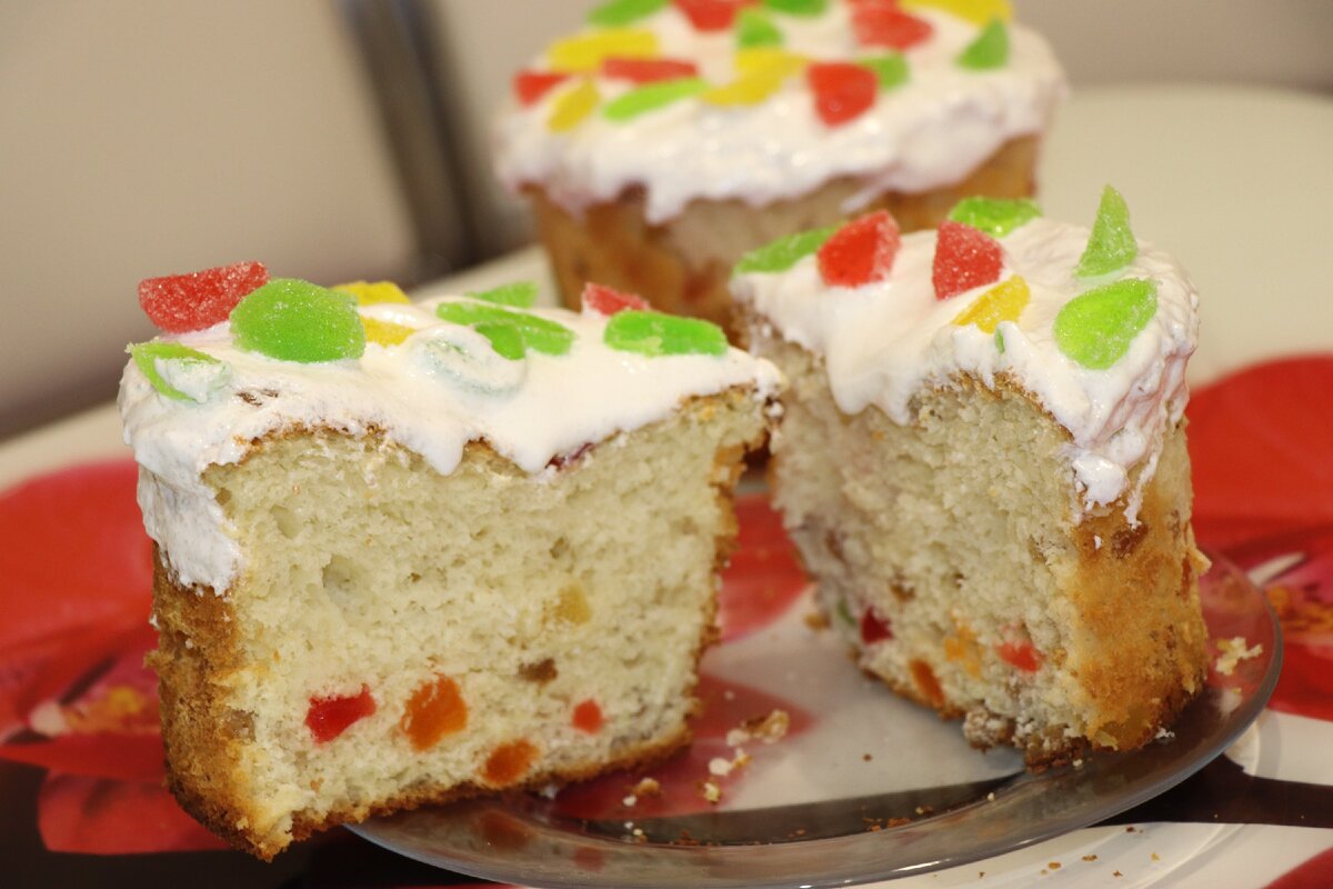 Пасхальный кулич без замеса