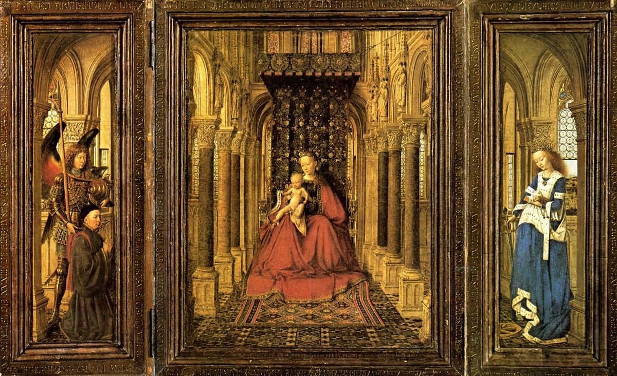 Богоматерь в церкви, 1437
