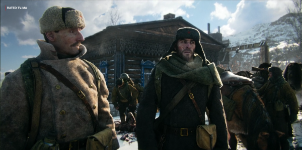 кадр из сериала "Любовь, смерть  и роботы", эпизод "Секретная война"