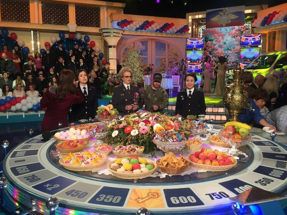 Съемки "Поле Чудес". Фото из интернета.