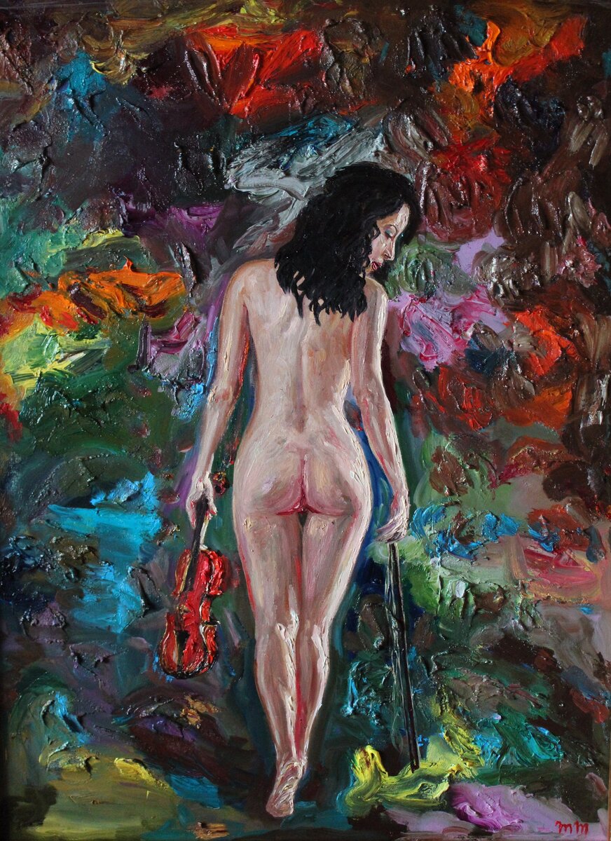 Гармония. Холст,масло. 60х80см. В раме.