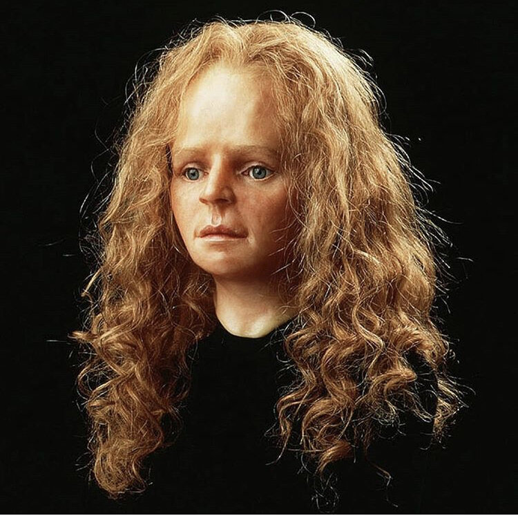 реконструкция лица была сделана в середине 1990-х годов / фото https://drentsmuseum.nl/nl/topstukken-uitgelicht/meisje-van-yde