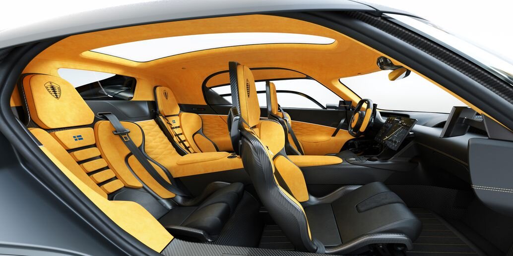 Внутрь этого суперкара втиснуто четыре сиденья! Koenigsegg. Источник фото — сайт: https://clck.ru/Rk2cg 