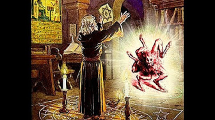 Энмеркар подчиняет демонов гоэтии