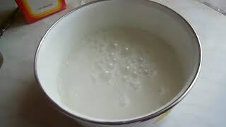 Реакция соды на кипяток