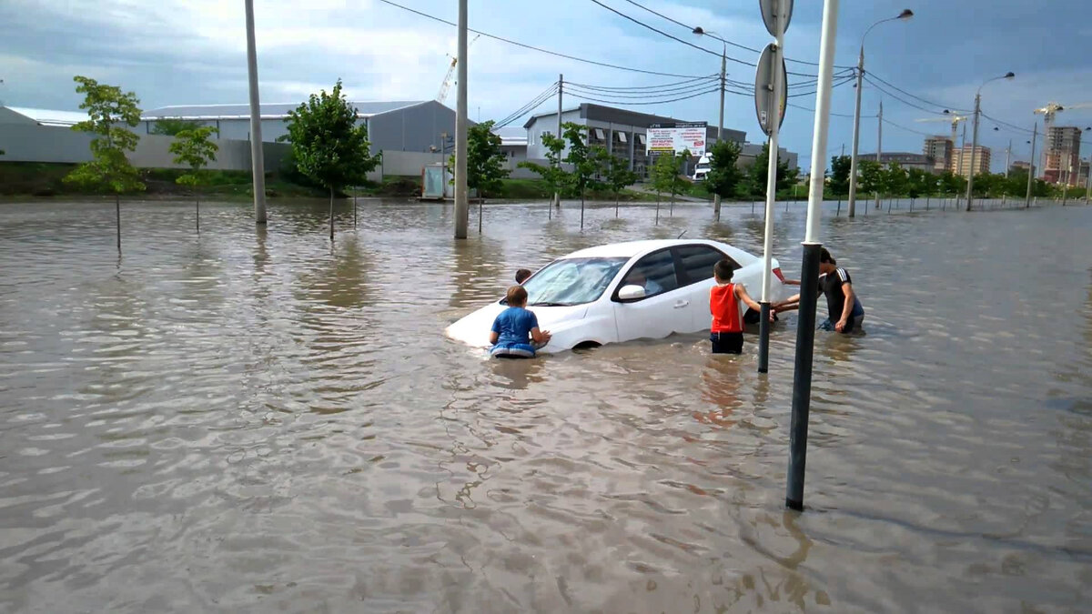 Краснодар после дождя))
