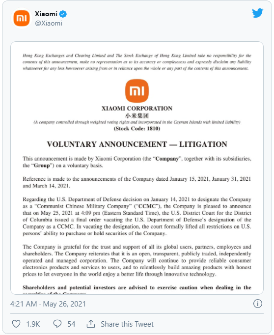 Xiaomi