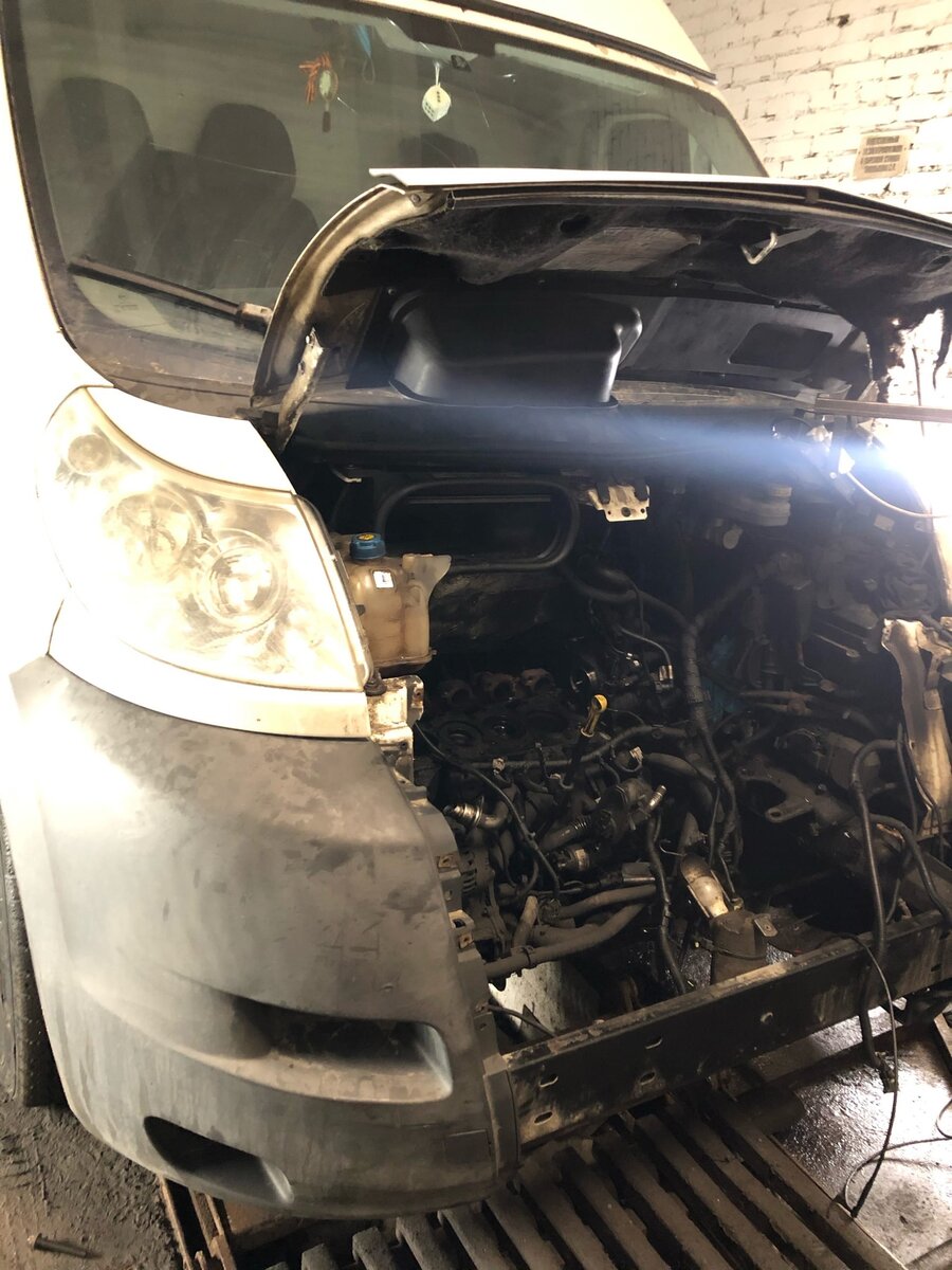 ГБЦ уже сняли