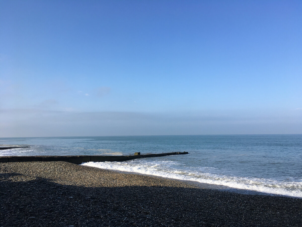 Первое фото моря