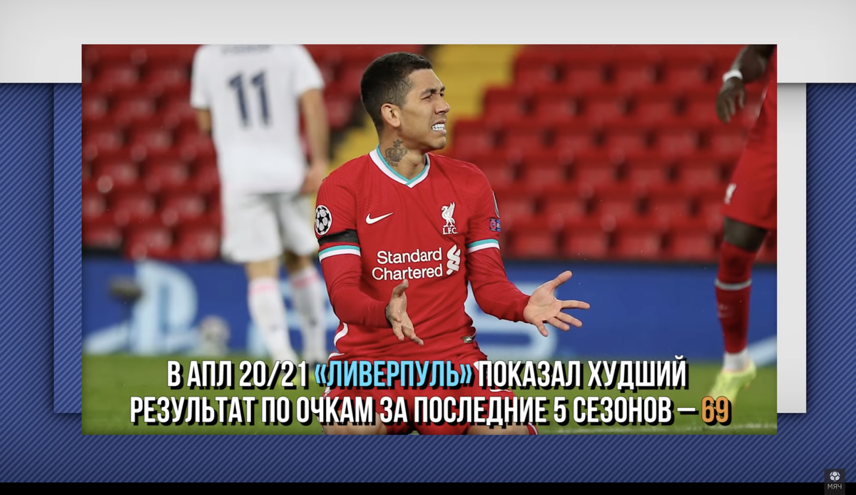 Худший результат команды за 5 сезонов. Фото: YouTube-канал «МЯЧ Production»