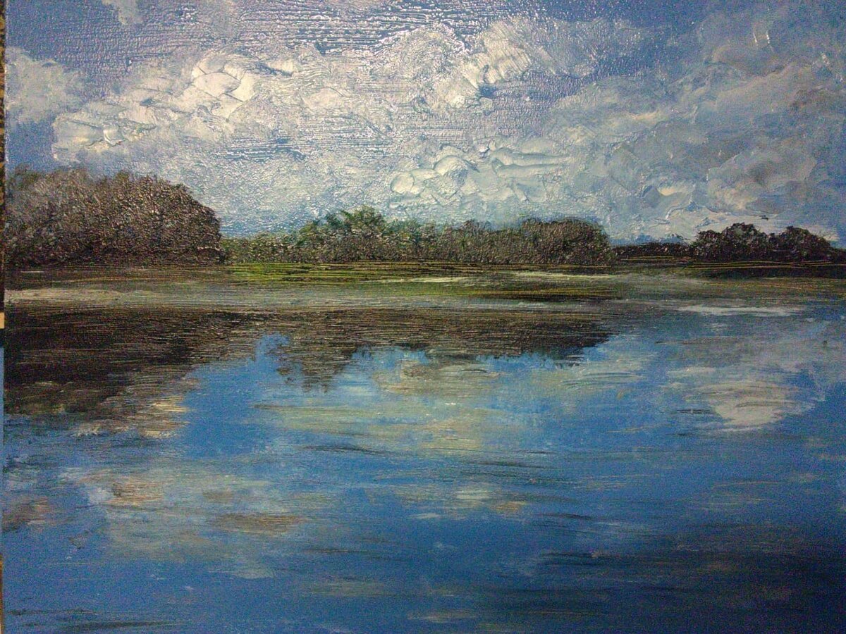 Картина художника Аластера Маквизард.
