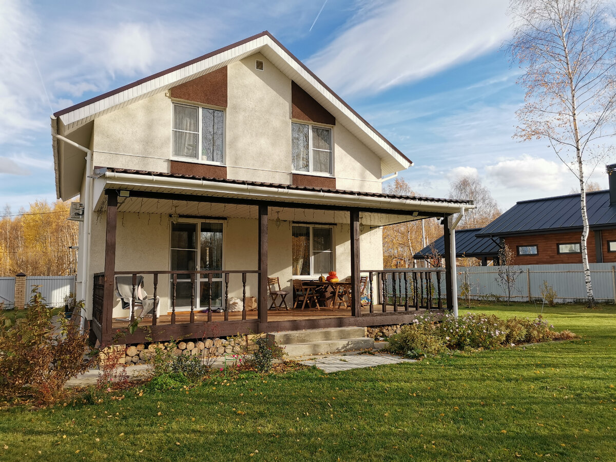 Наша терраса (октябрь 2021)