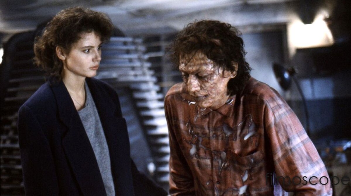 Кадр из фильма "Муха", 1986 год