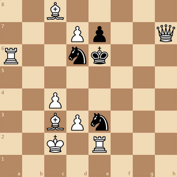 №1. Ход белых, м1