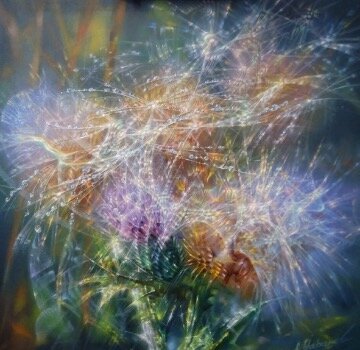  «Чертополох», художник-космист Александр Маранов /г. Москва/...