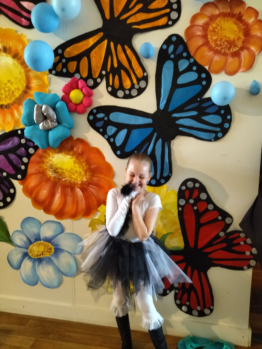 В сценическом костюме