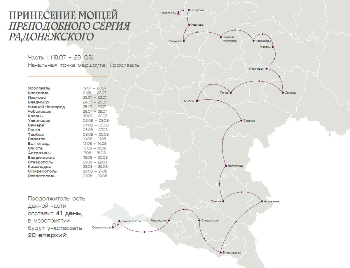 ФОТО: ПРЕЗЕНТАЦИЯ / ПРИНЕСЕНИЕ МОЩЕЙ ПРЕПОДОБНОГО СЕРГИЯ РАДОНЕЖСКОГО