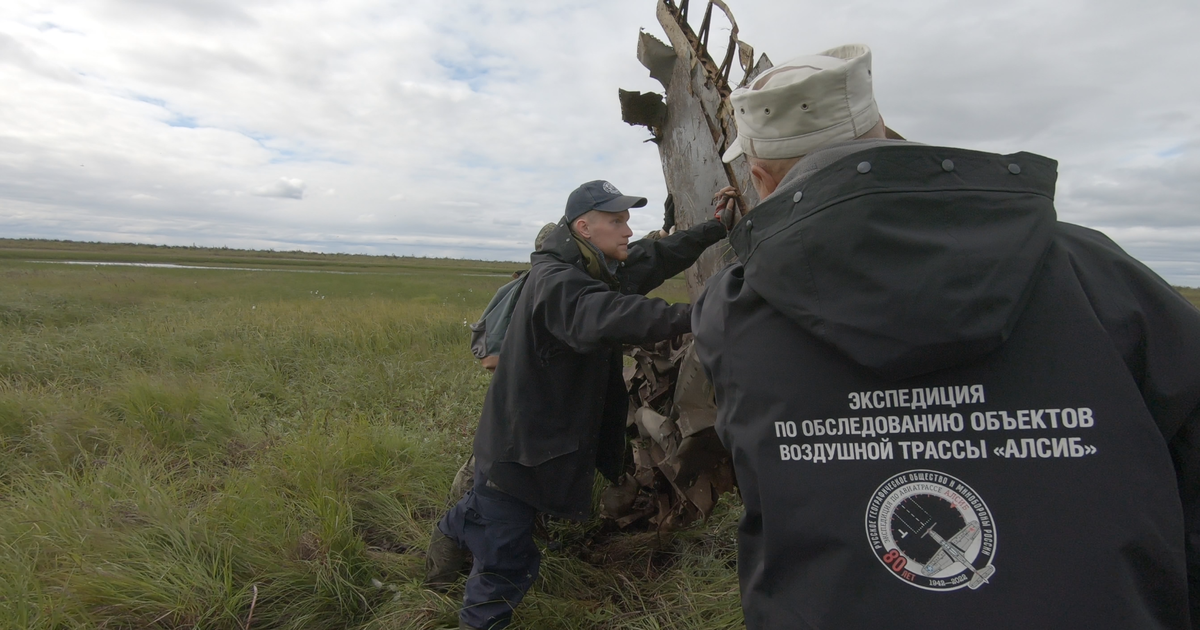 АЛСИБ. Как мы нашли Аэрокобру Р-40 среди чукотских болот и рек ...