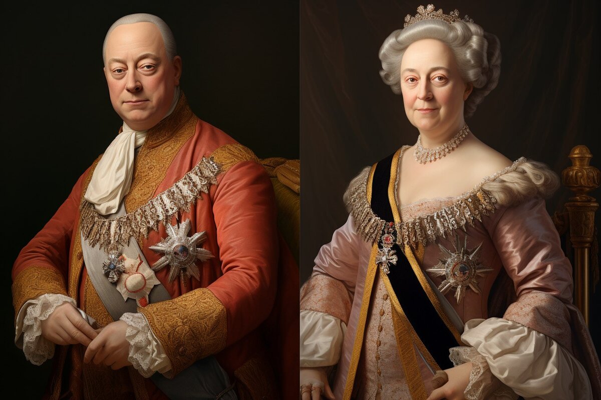 Петр III против Екатерины II