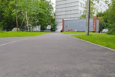    У поликлиники в Нахабино облагородили тропинки © Пресс-служба администрации г.о. Красногорск