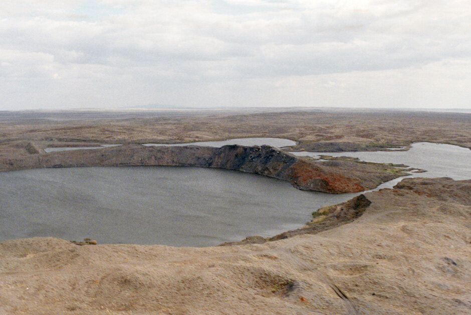Атомное озеро Чаган в 1988 году/ © ТАСС