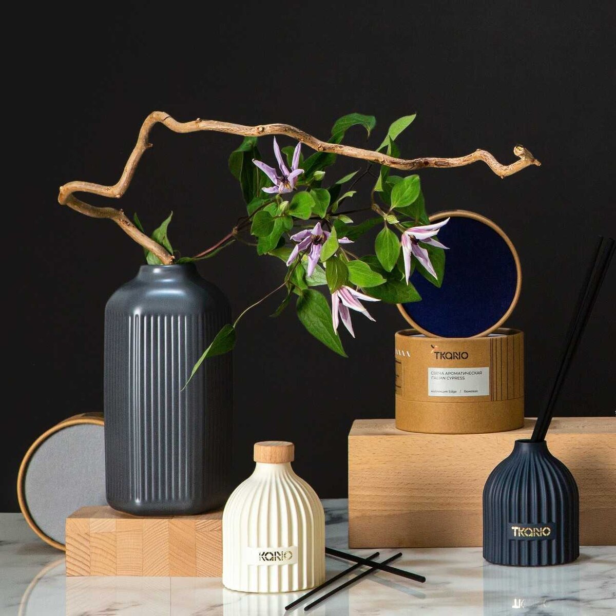    Российский бренд декора для дома Tkano представил новые диффузоры (фото 1)