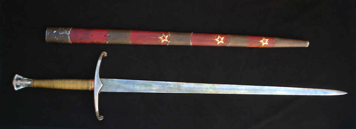Меч Сталинграда, изготовленный компанией Wilkinson sword Company 1943. http://www.gotavapen.se