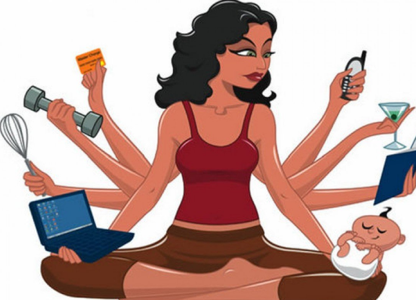 Современная домохозяйка. Помощница по дому. Жена на все руки. Домработница. Поп арт женщина домохозяйка.