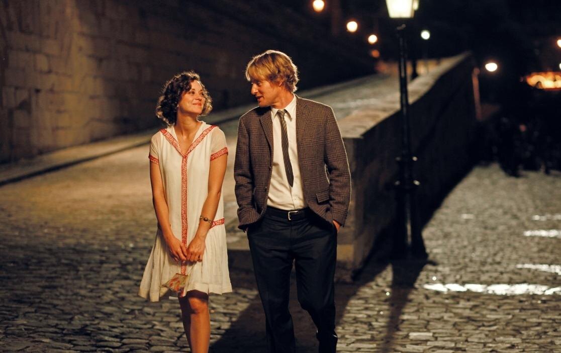 Кадр из фильма "Полночь в Париже"