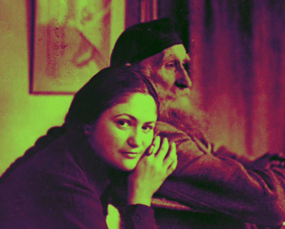 Дина Верни и Аристид Майоль