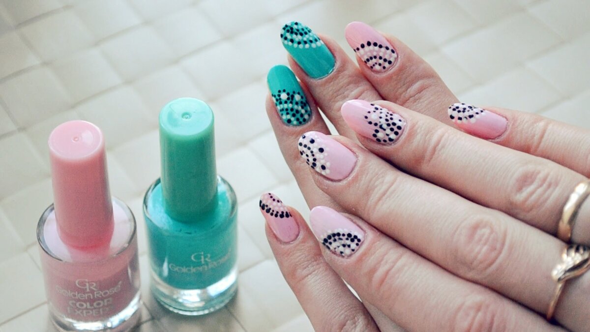 27 Brilliantly Creative Nail Art Patterns Swirl nail art, Nail art diy, Nail des