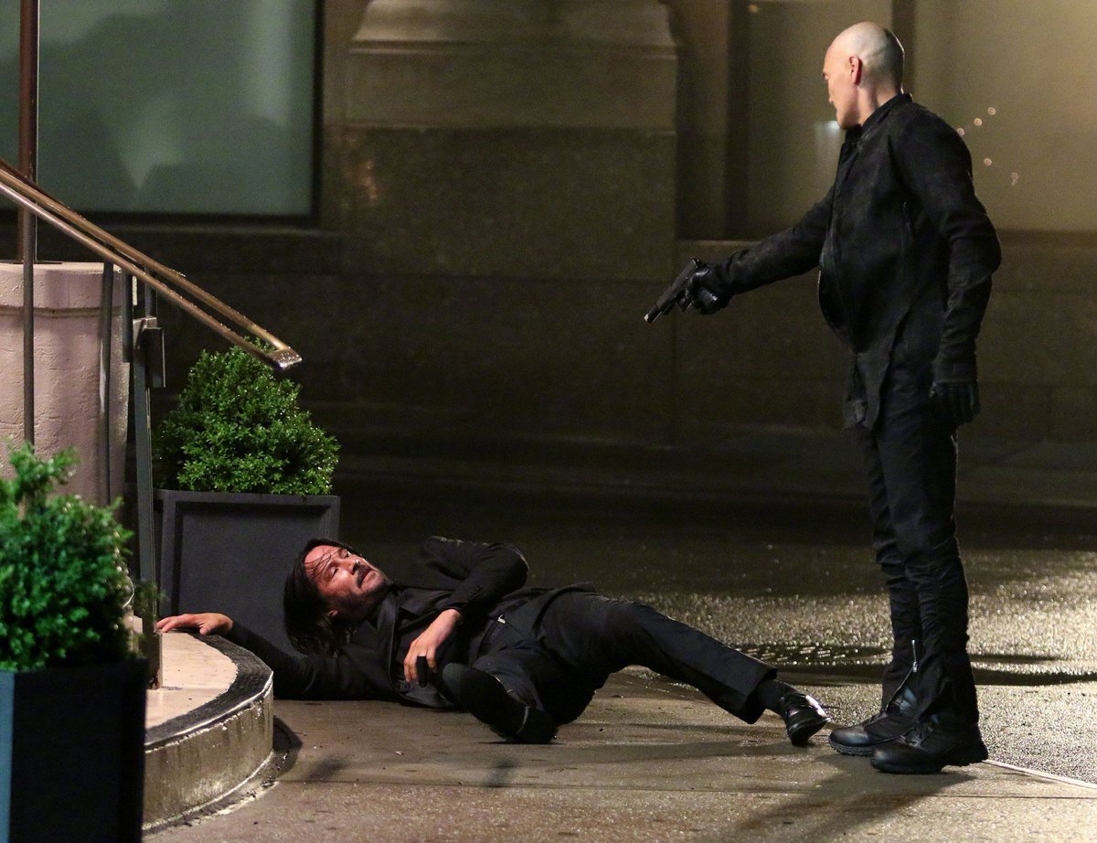 Кадр из кинофильма "Джон Уик 3"