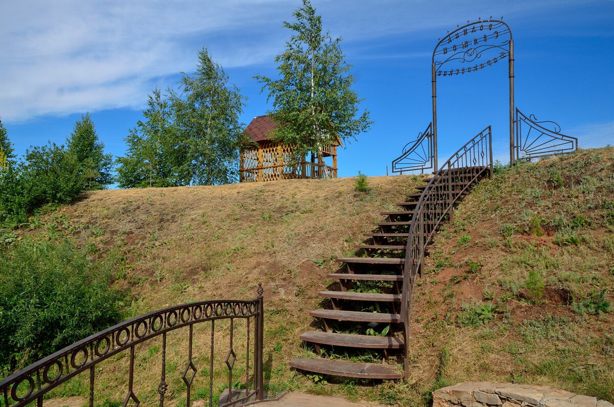 парк луна шарлыкский район зимой