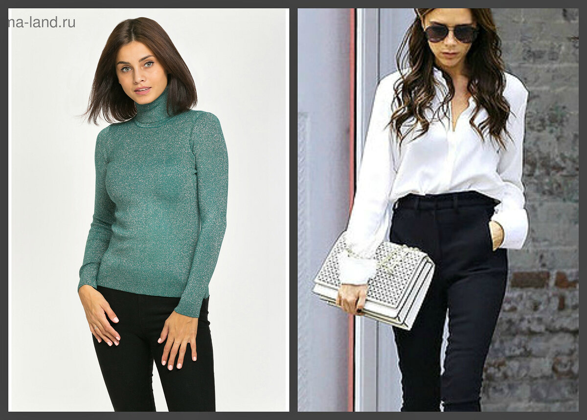 Первая картинка - не стильно, правая - стильная