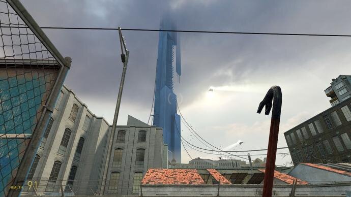 Цитадель является штаб-квартирой корпорации, который правит на Земле во вселенной Half-Life