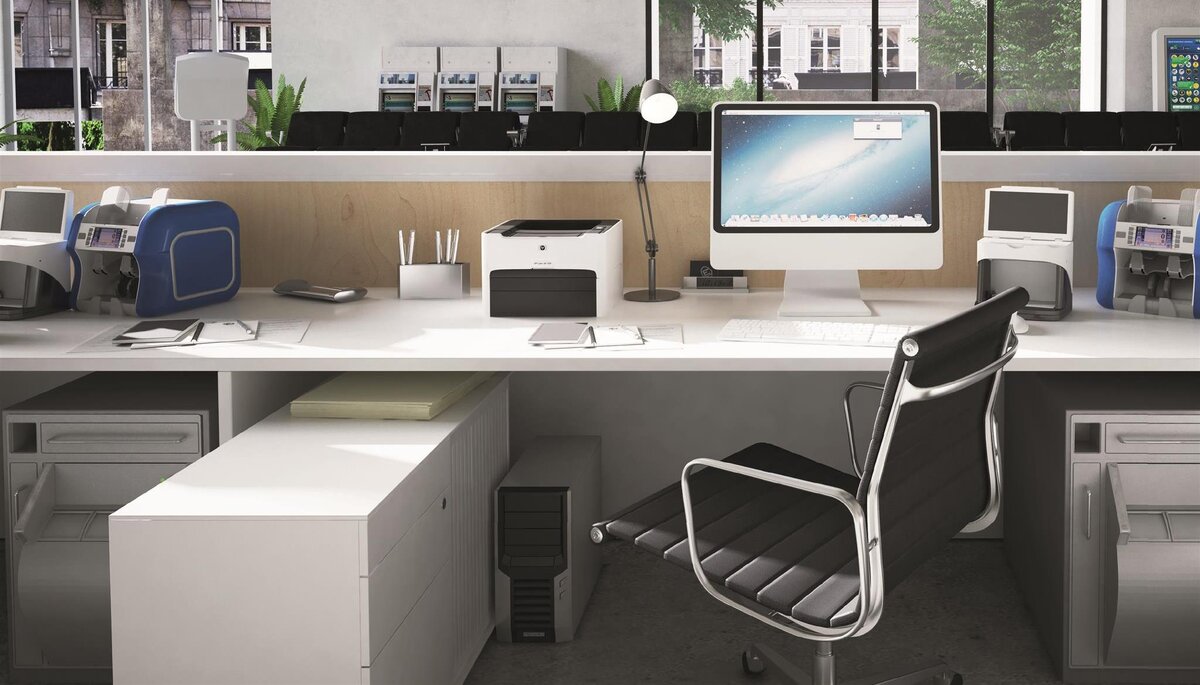 Так выглядит стандартный фронт-офис.