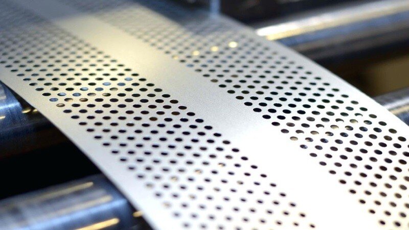 Перфорация металлического листа