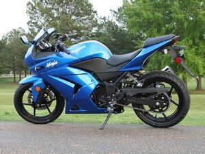 2008 kawasaki ninja 250r blue sale book