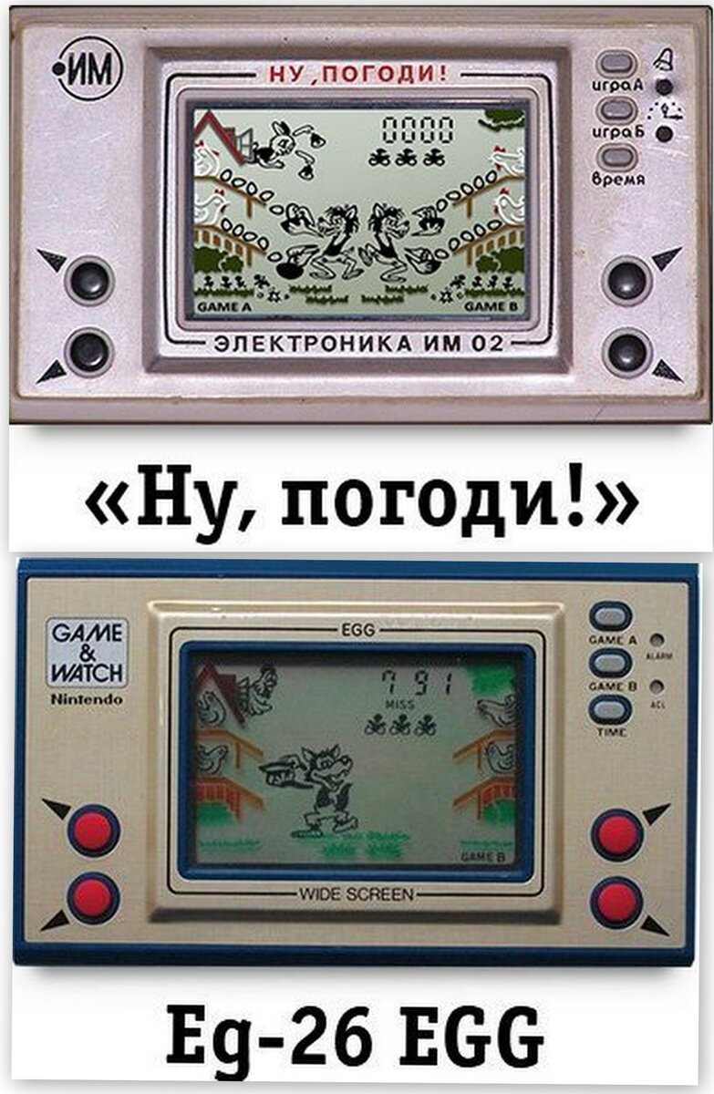 Игра из серии Ну погоди (неофициальный клон Nintendo Game & Watch) | Юрий  СССР | Дзен