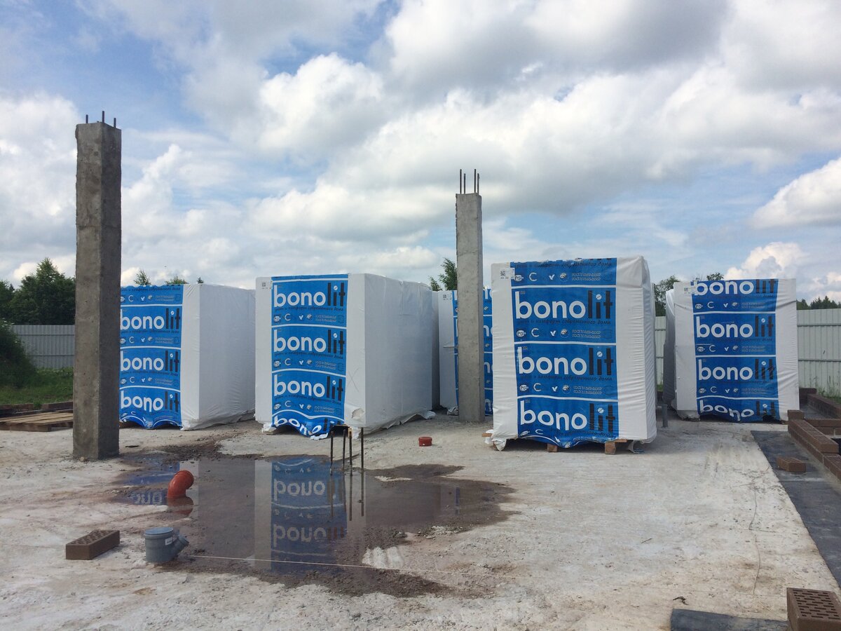 первая партия блоков