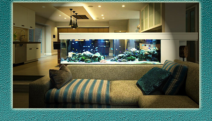 Аквариум в интерьере