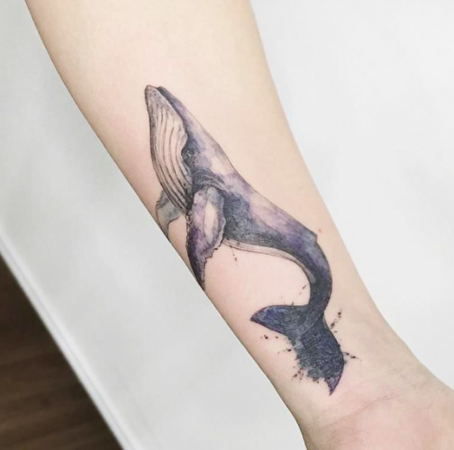 Значение татуировки кит.